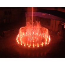 Decoration de jardin fontaines à eau en plein air avec spectacle de musique
